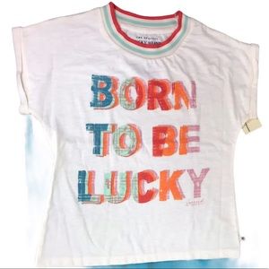 Lucky Brand Girls Short Sleeve T-Shirt
